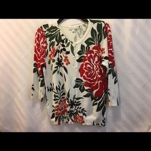 Joseph A. Knit Button Down Cardigan